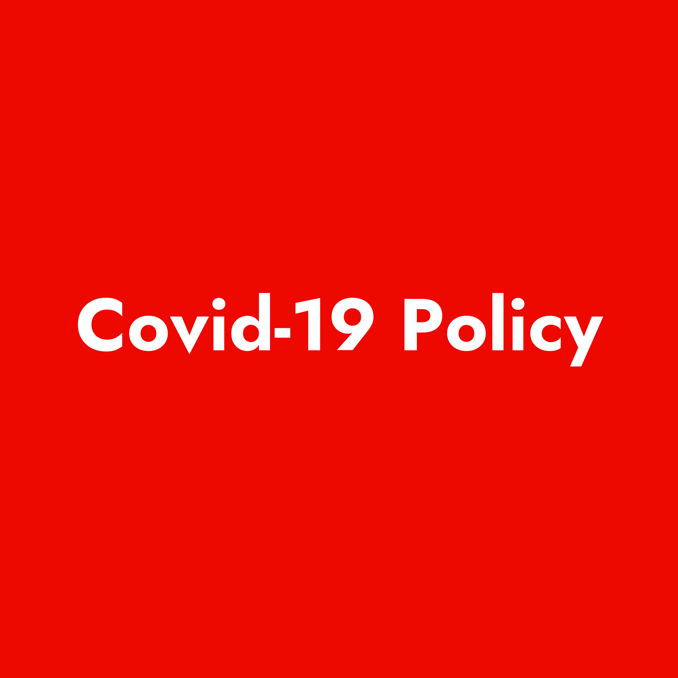 Covid-19 Policy 2022