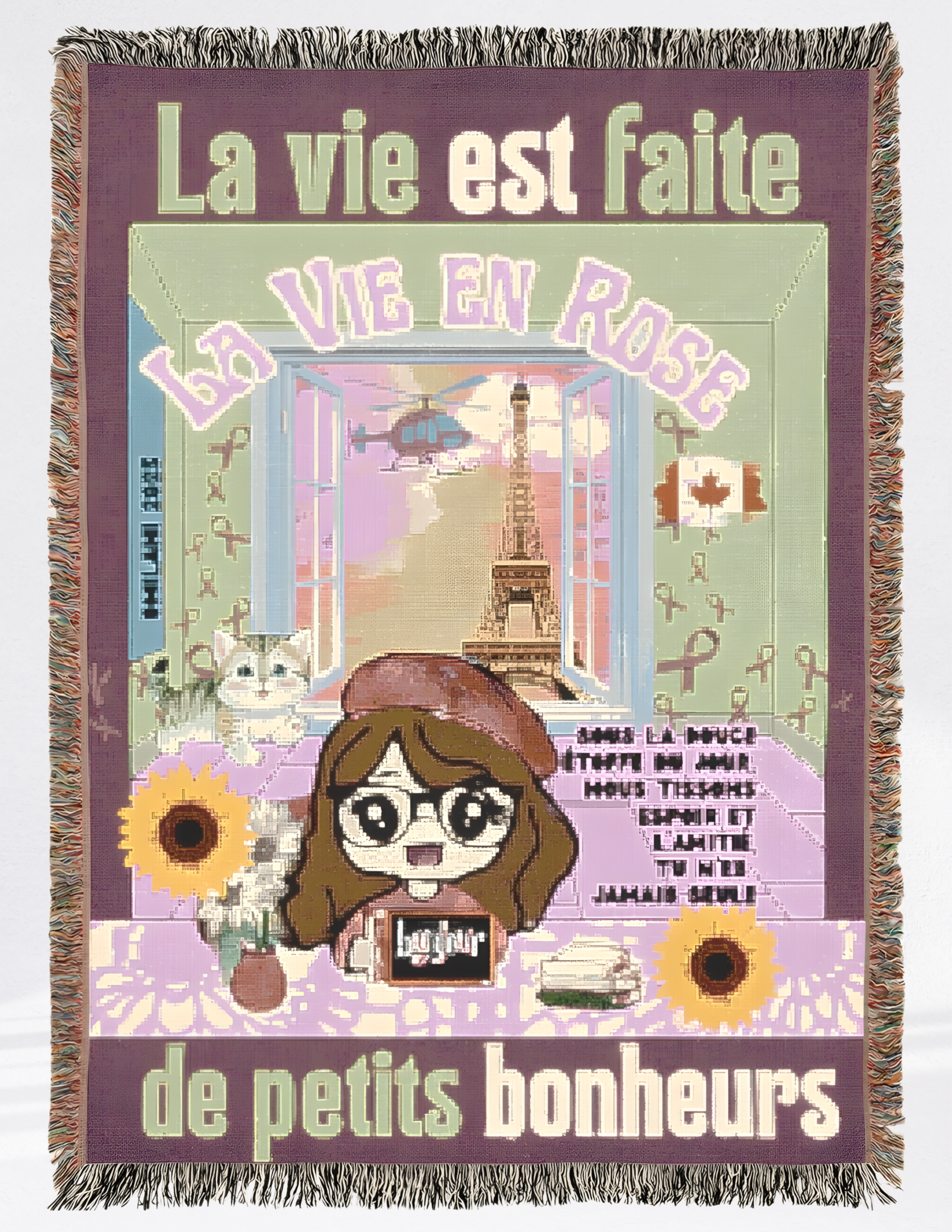 “La Vie en Rose (Life in Pink) - La Vie est Faite de Petits Bonheurs”